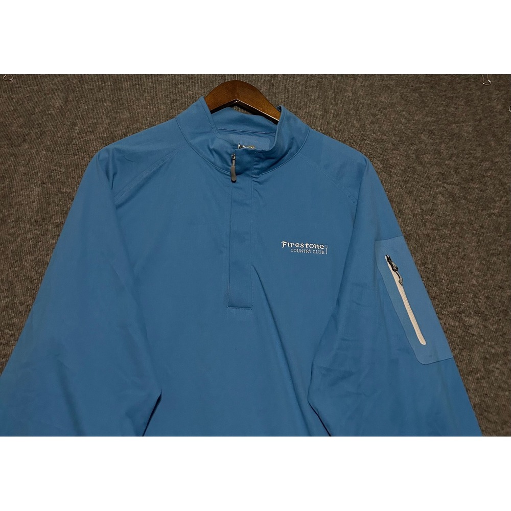 Peter millar crown sport pullover XL golf performance firestone country club